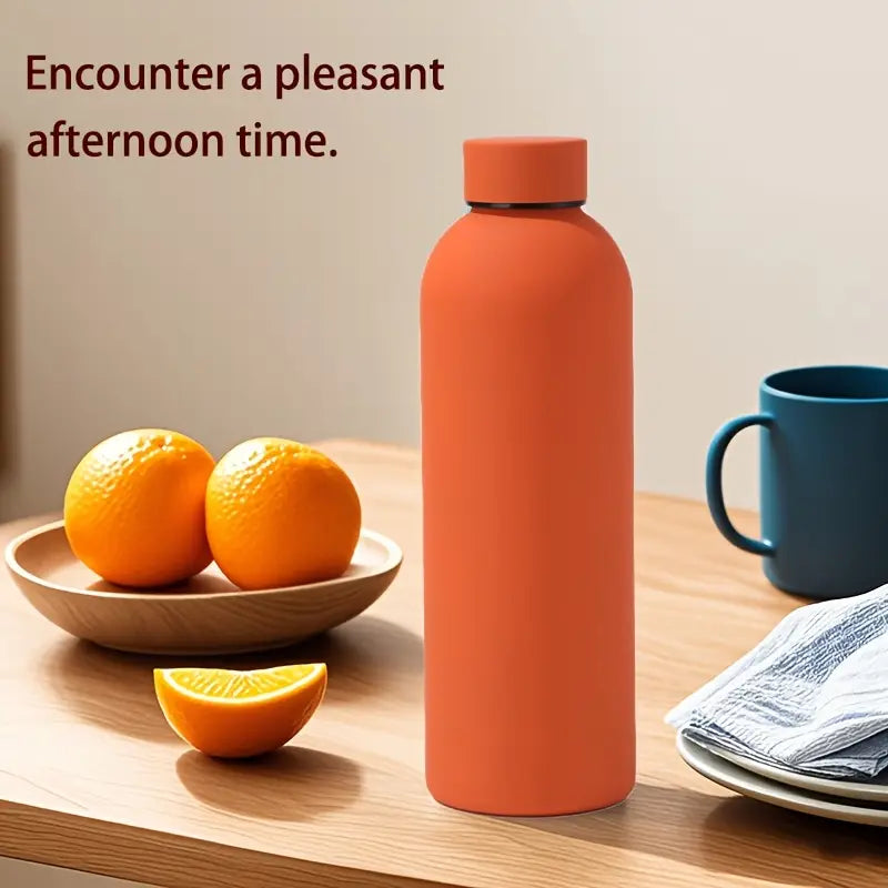 500ml Leakproof Stainless Steel Insulated Travel Mug - BPA-Free Sports Water Bottle for Camping, Hiking & Fitness - Perfect Gift for Men, Women, Father's Day