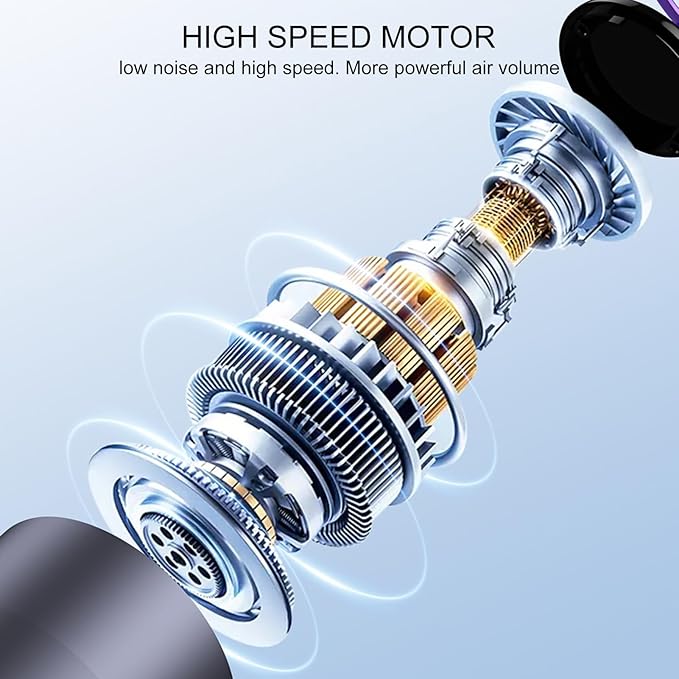 Portable Handheld Fan | Portable Air Cooler Handheld Fan Rechargeable - Hot Weather Men Women Solution with Adjustable 3 Wind Speeds for Cruise, Dorm, Home, School