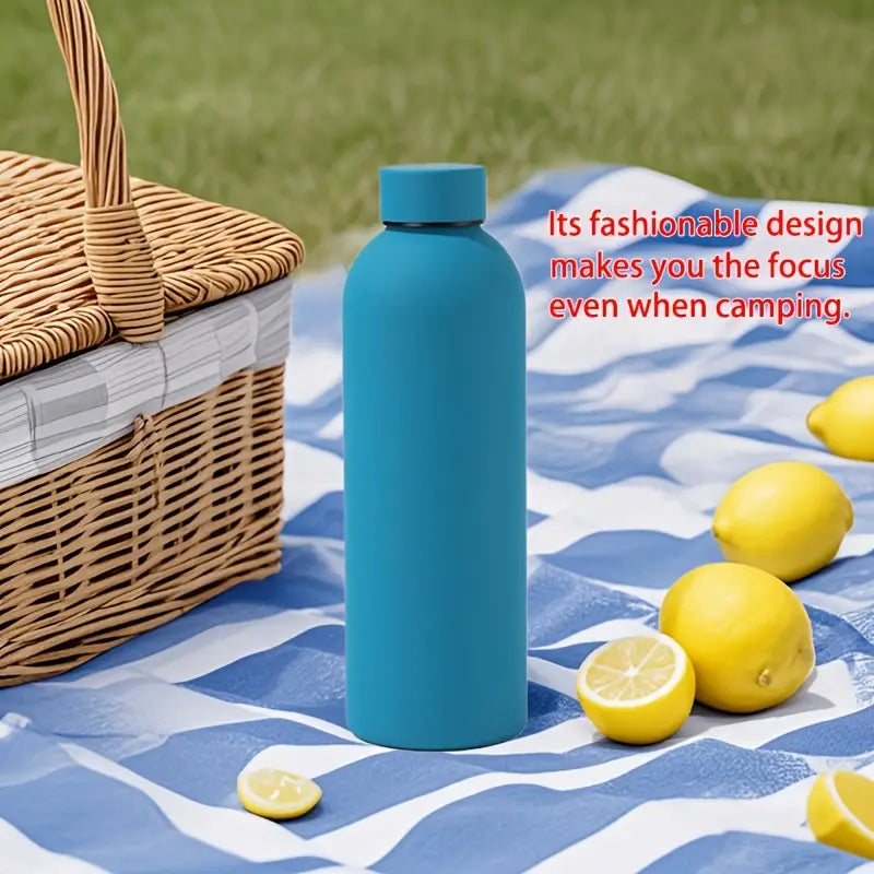500ml Leakproof Stainless Steel Insulated Travel Mug - BPA-Free Sports Water Bottle for Camping, Hiking & Fitness - Perfect Gift for Men, Women, Father's Day